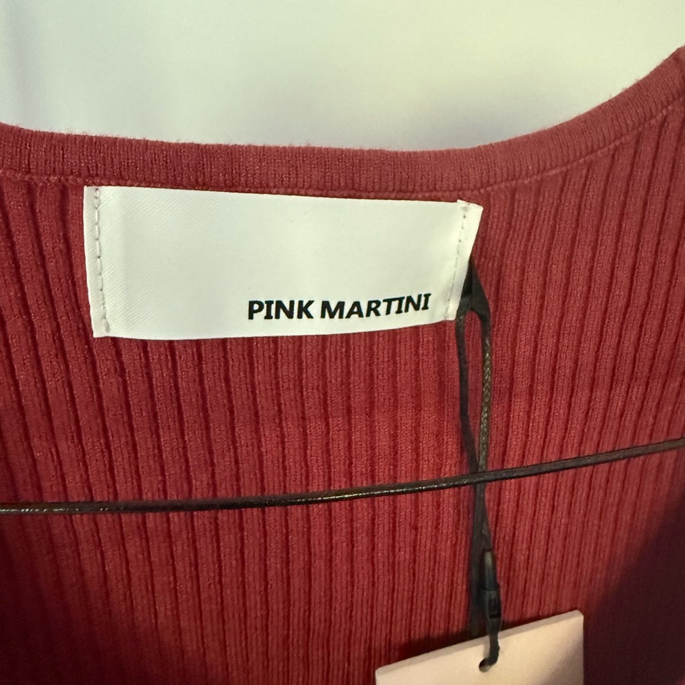 Pink Martini Scarlet Ribbed Tank Top - Picture 2 of 6